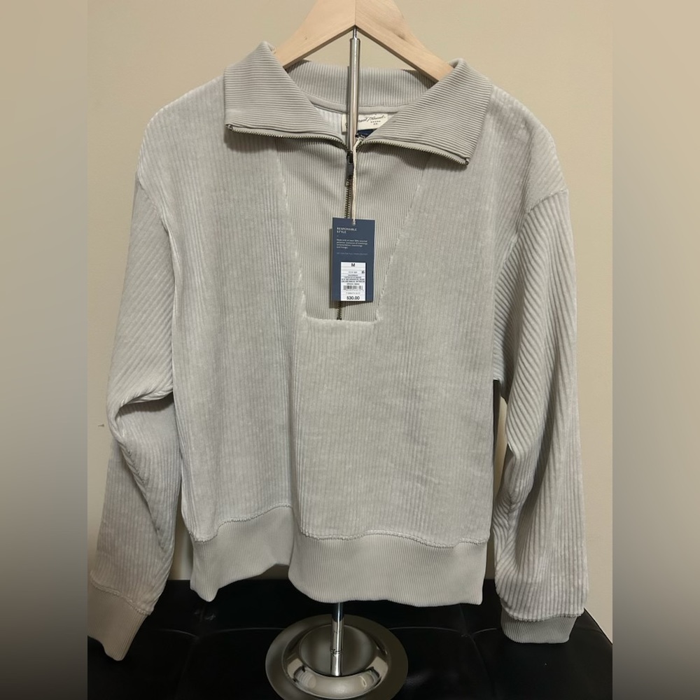Tan corduroy sweater